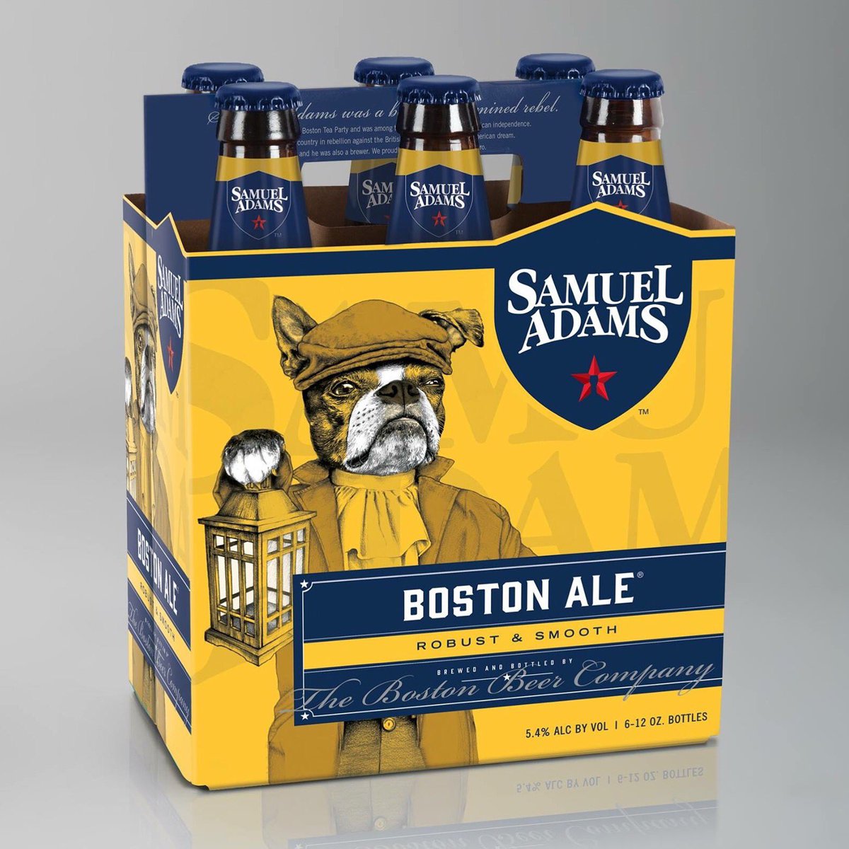 New #Packaging for <a href="/SamuelAdamsBeer/">Samuel Adams Beer</a>. #Handdrawn Boston Terrier for the delicious Boston Ale #illustration <a href="/JSRagency/">JSR</a>