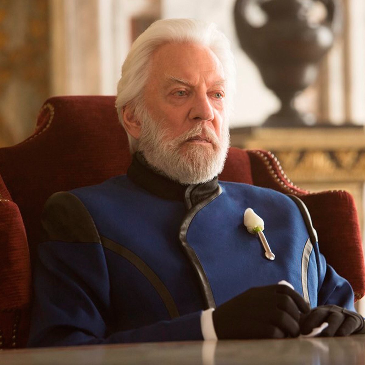 Happy Birthday to the best President Snow ever, Donald Sutherland!     