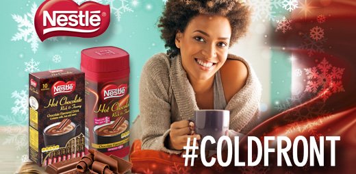 NestleESAR's tweet image. Turn up the heat this #ColdFront and stay warm with Nestlé Hot Chocolate. Retweet to stand a chance to win 1 of 10 Nestlé R1000 Vouchers!