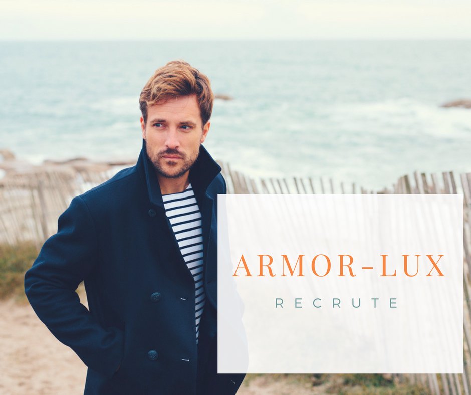 [ Armor-lux recrute ]
 Nous recrutons un(e) Vendeur/Vendeuse en prêt-à-porter.
 Pour plus d'informations ➡ bit.ly/2u0L0qn