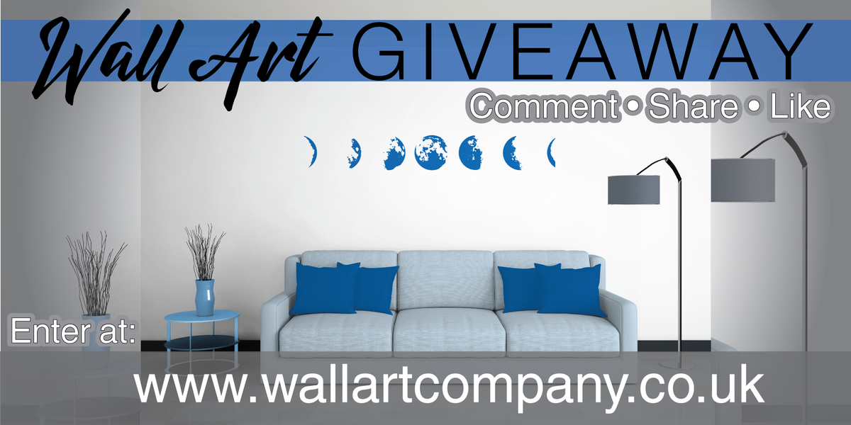 wallartcompany's tweet image. We are having a giveaway to win our phases of the moon sticker! #contest #giveaway #giveaways #contests #moon #astronomy #Competition