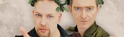 ORLTheatre's tweet photo. Rhapsodes with @adammeggido &amp; Sean McCann from @TheShowstoppers @ 9pm on Weds 26th July. 20% off tickets with the code "BARDIC" @SFTWshows https://t.co/DRkXPHvCFQ