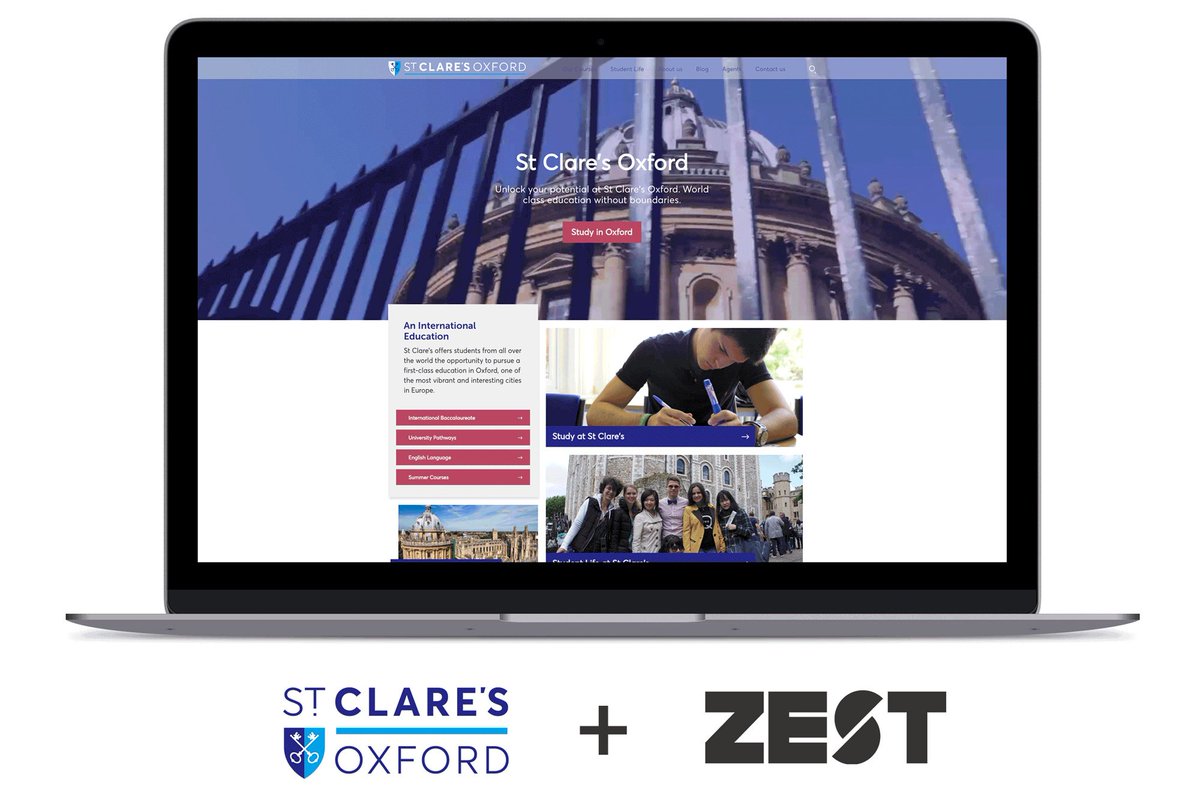 We’ve recently completed a project for a top #education provider in Oxford <a href="/StClaresOxford/">St Clare's, Oxford</a> . Check it out here: stclares.ac.uk