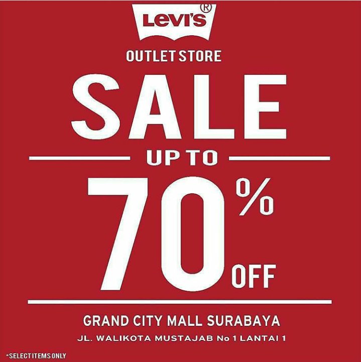 levi's outlet store sale