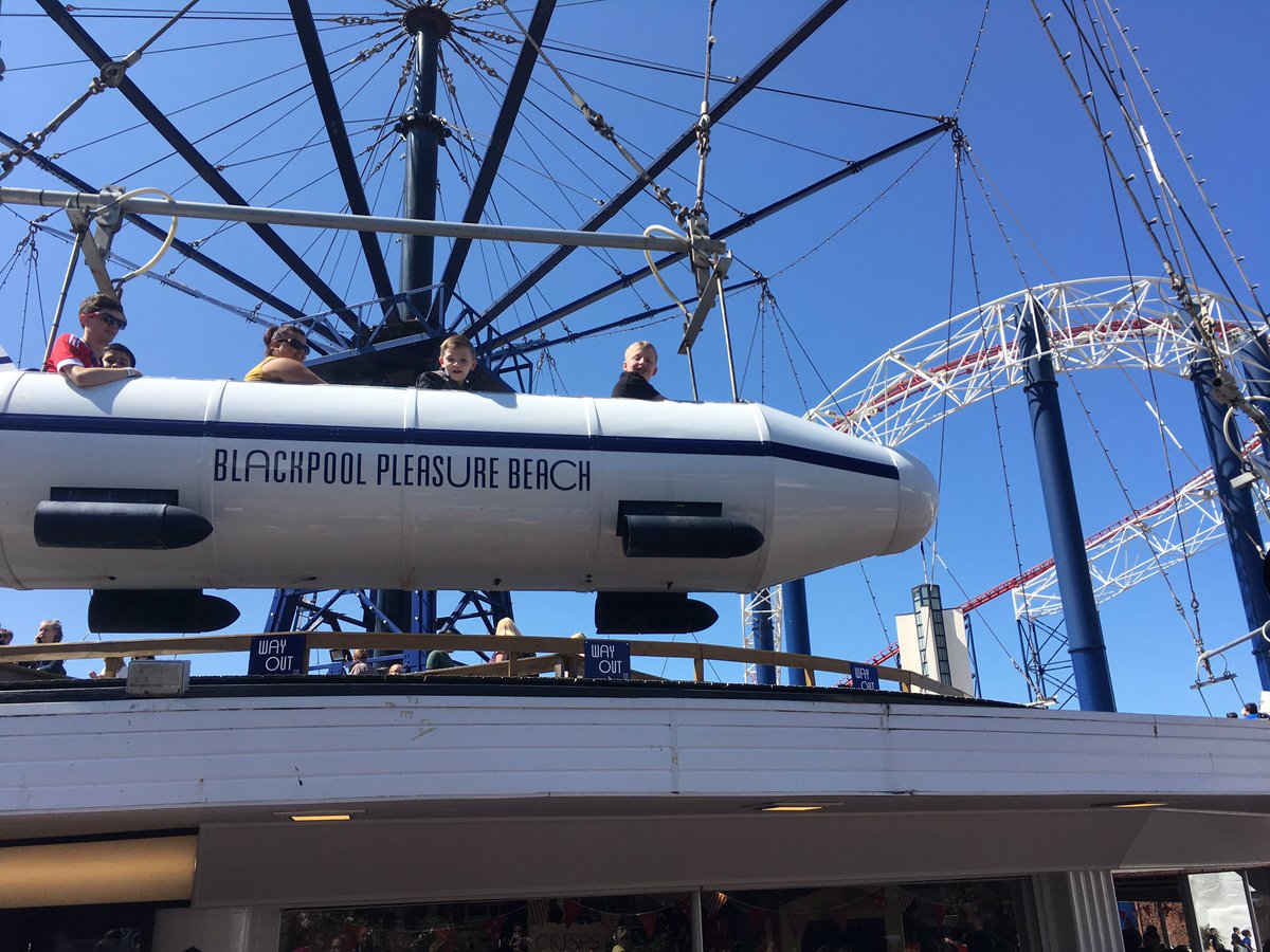 First ride in th pleasure beach!! 😬#SS3legends