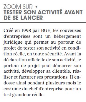 Reseau_BGE's tweet photo. Futurs #entrepreneurs, vous souhaitez tester votre activité avant de vous lancer ? Pensez #couveuse d'entreprise ... https://t.co/M3jBfFOiUs