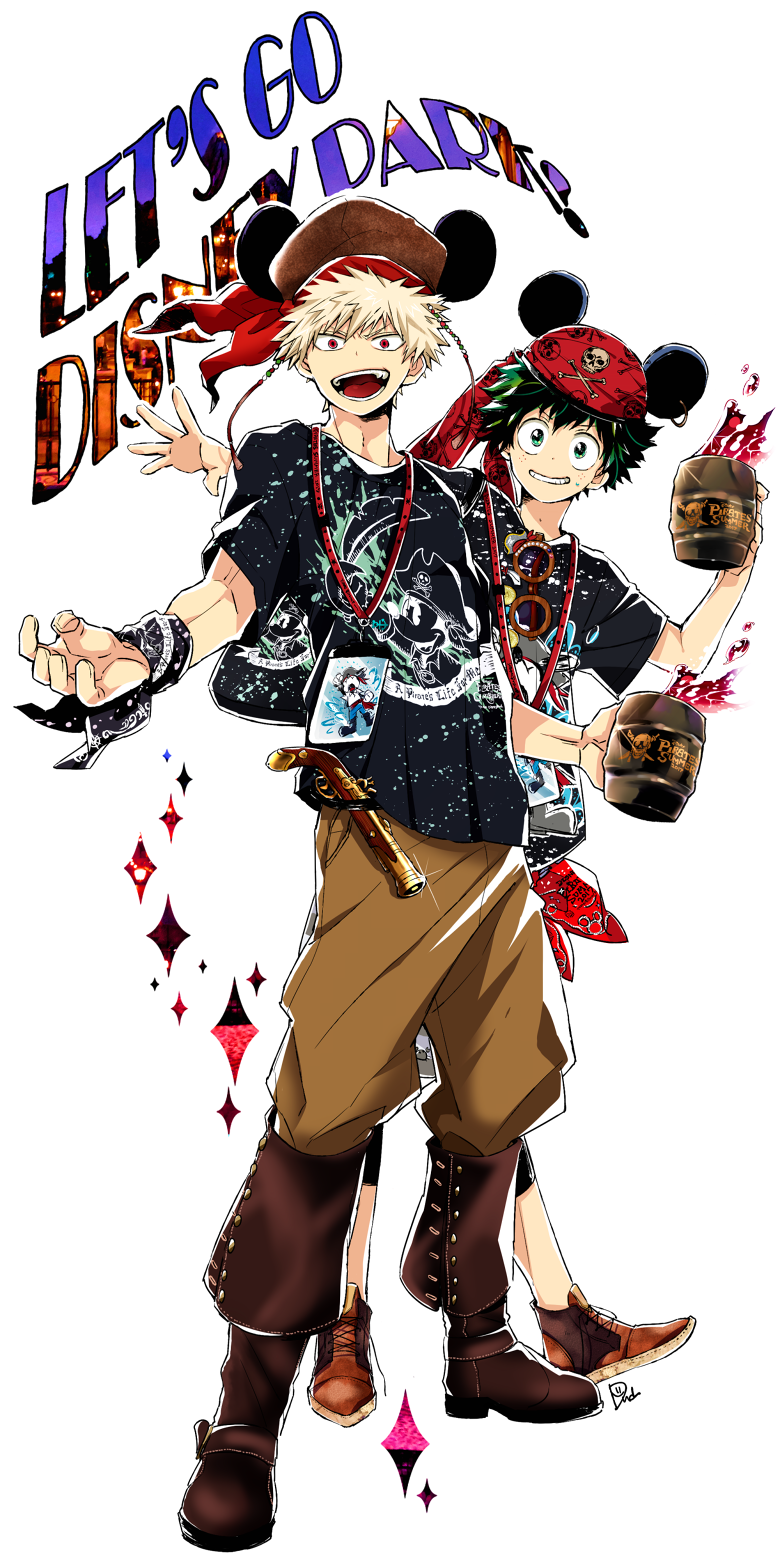 Whm2済の𝐝𝐧𝐝 かっちゃんとデクが 夢の国へ来た Whm2済の𝐝𝐧𝐝 かっちゃんとデクが 夢の国へ来た