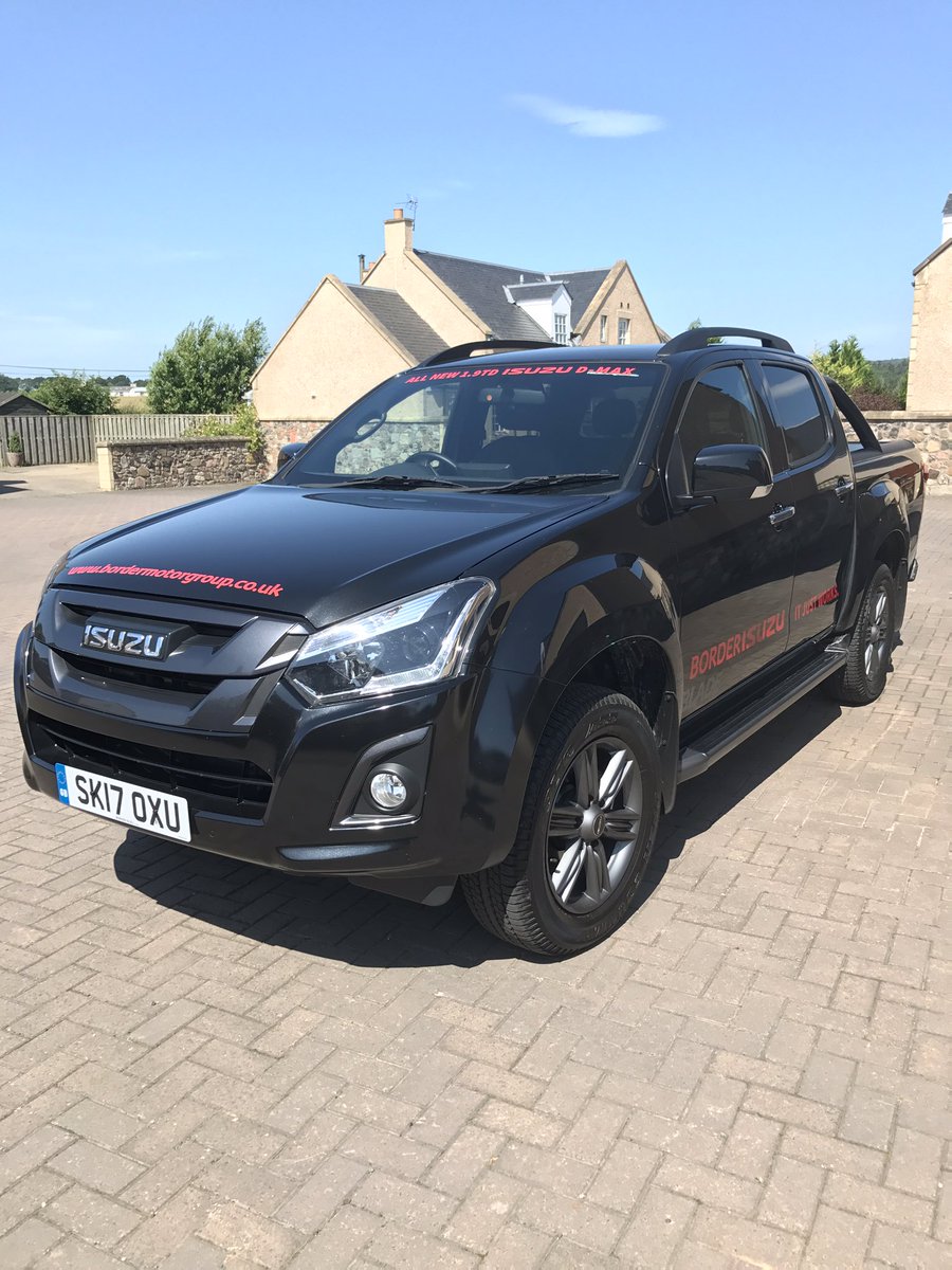 Off for a spin in this fabulous, comfortable, smart truck! #isuzu #offroad <a href="/StBoswellToyota/">Toyota St Boswells</a>