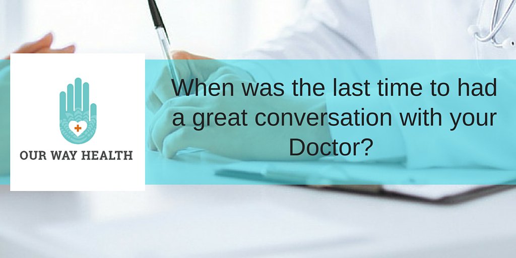 OurWayHealth's tweet image. We schedule plenty of time to talk with your Dr.  Electronic visits and in person follow-up visits.