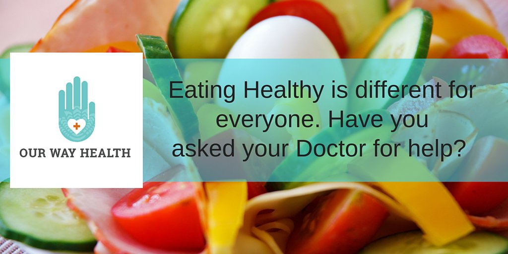 OurWayHealth's tweet image. Starting a healthy diet can be confusing. Call us to start your new lifestyle plan. OurWayHealth.com