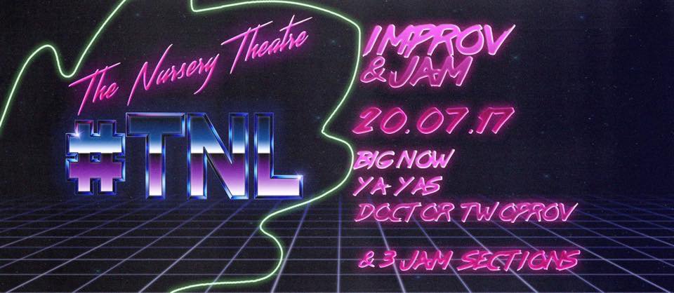 TNL is back on Thursday! Featuring <a href="/BigNowImprov/">BIG NOW</a> Ya Yas, Doctor Twoprov and maybe YOU! Just rock up at 7 to jam! ow.ly/770630dEwWt
