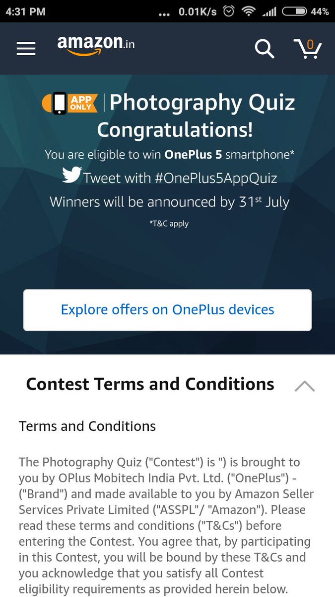 gsrana4580's tweet image. #OnePlus5AppQuiz