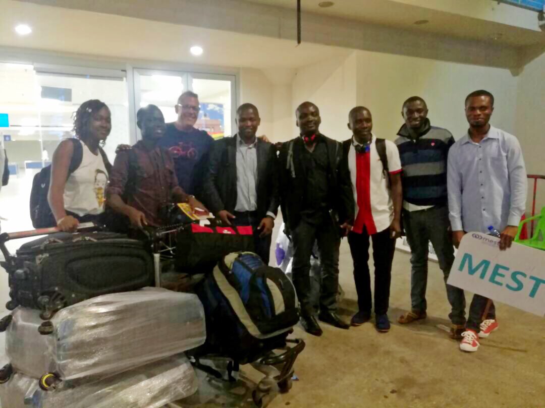 MESTAfrica's tweet photo. We welcomed our first class of Francophone students from Cote D'ivoire yesterday!
Join us in welcoming the lucky 5!!!
Akwaaba 🇬🇭 #joinMEST https://t.co/JE1AcSsySu