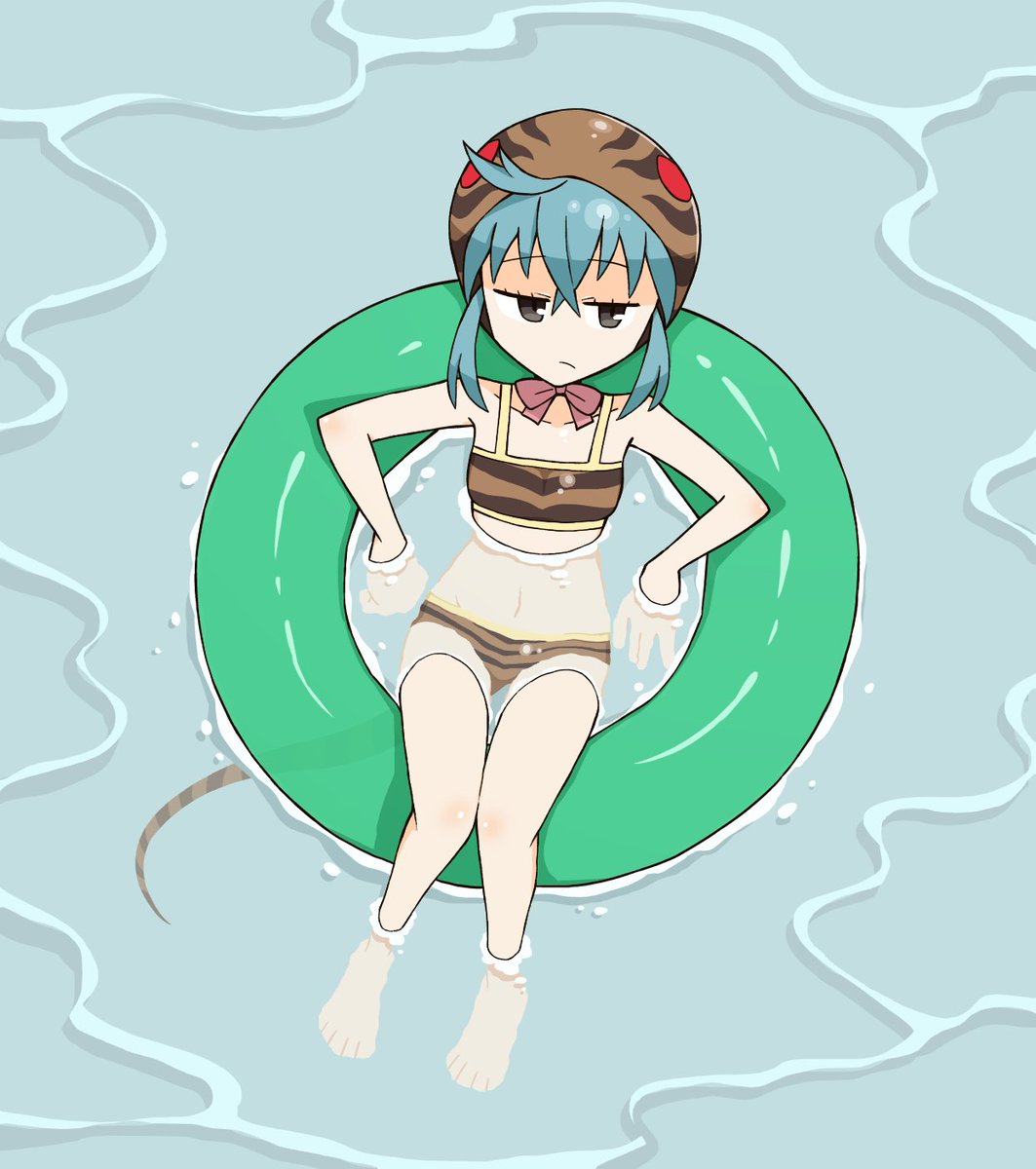 ツチノコさん エビフライ定食のイラスト ツチノコさん エビフライ定食のイラスト