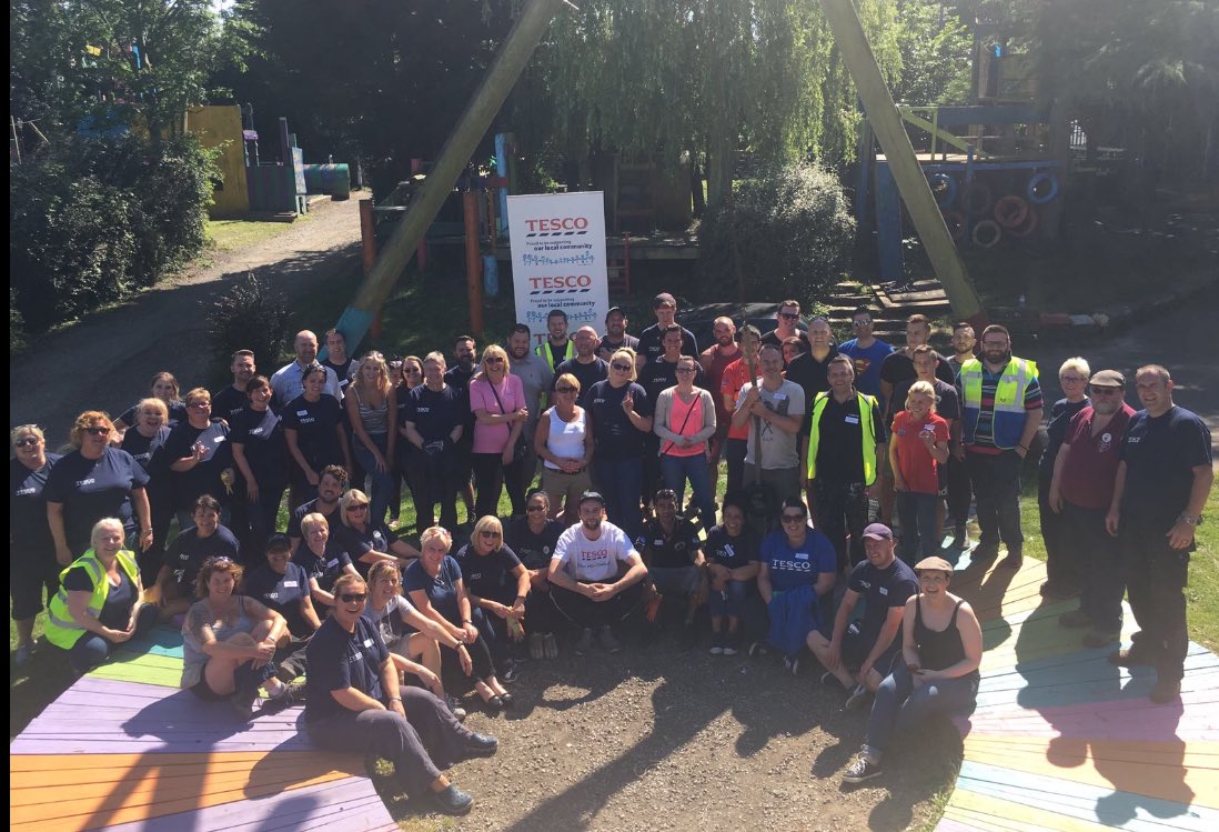 Great success at The big swing adventure Park..a huge turnout from Tesco 😊😊 <a href="/shirl200/">Shirley</a> <a href="/jmt8w/">@jmt</a>
