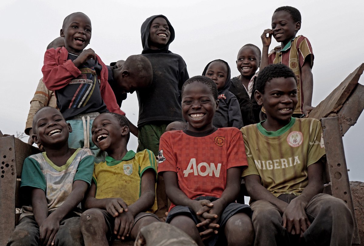 water282's tweet photo. These boys are very happy with their clean water well. They no longer have to walk miles collecting dirty water they can go to school https://t.co/QqYGDC3FQt