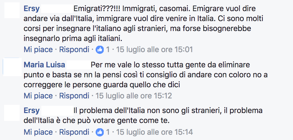MagentaSmart's tweet photo. Ma il vero problema sono "gli stranieri" o che certa gente abbia diritto di voto? Ai posteri l'ardua sentenza. #magenta #andaredacoloro https://t.co/msIVN5YUjk