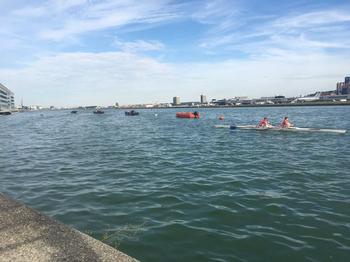 Monday = #coaching night @ Ldn Regatta Centre for <a href="/lcpgclub/">London Cornish PGC</a>

Next generation of scullers on the water too - already better than me! #rowing
