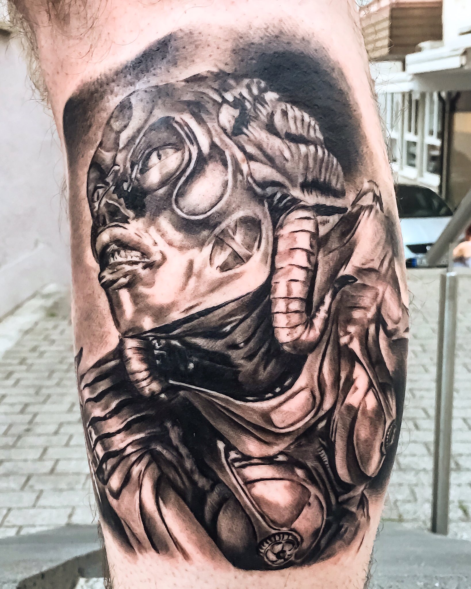 Dave Grunewald On Twitter This Is My New Tattoo S1l From The Movie Species Tattoo Artist Miki75miroslav Tattoo Studio Lakimii Heilbronn