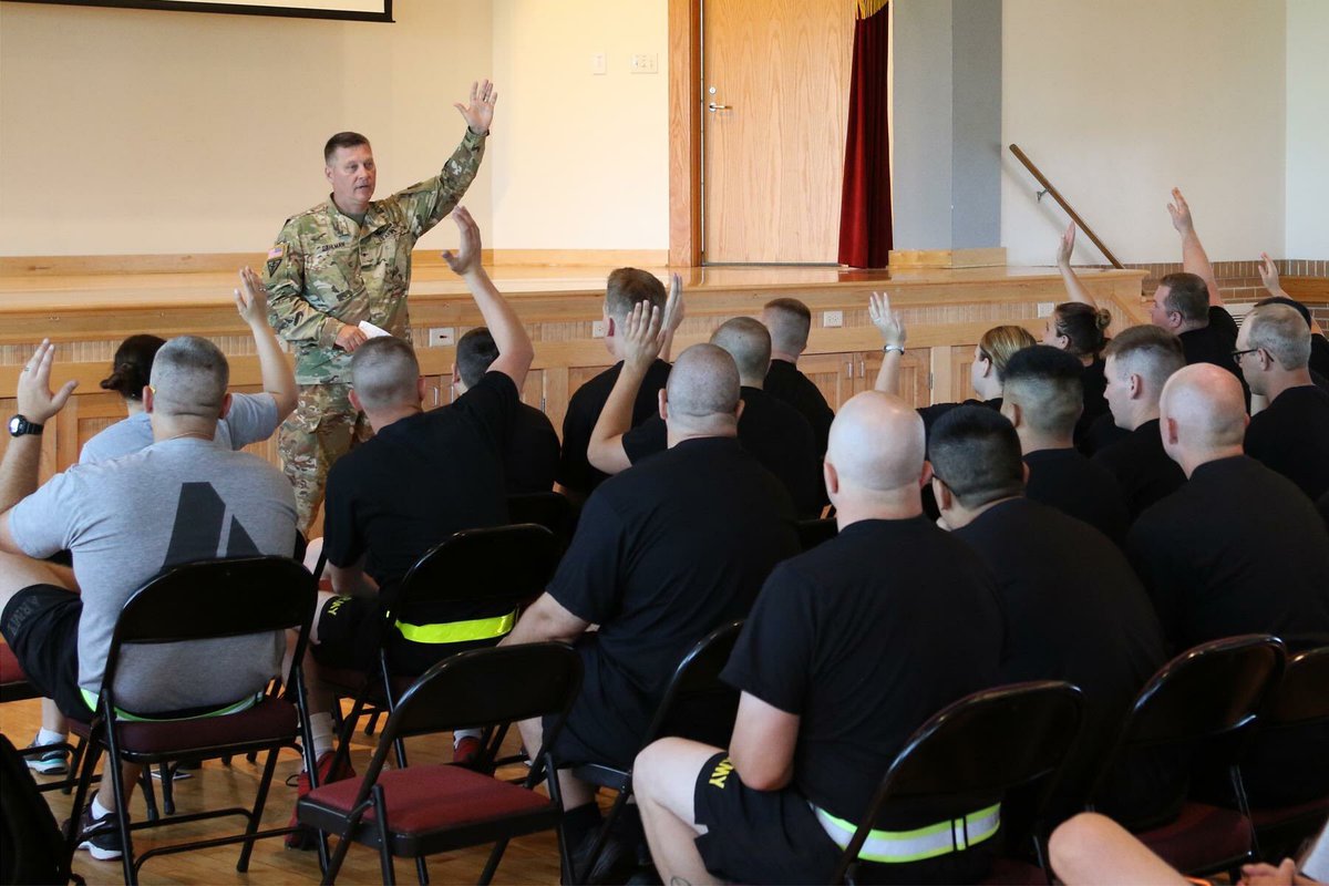 NENationalGuard's tweet photo. Fit For Life III annual training began yesterday and #NEGuard leadership was there to wish them the best on this two-week journey. #FFLAT https://t.co/a5BoaOShKc