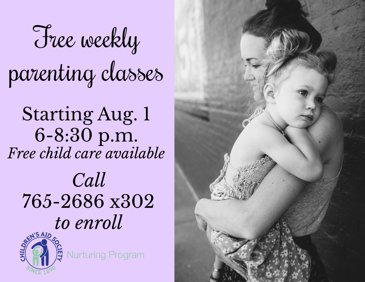 Free parenting classes coming soon! #nurturing #clearfield #freeclasses