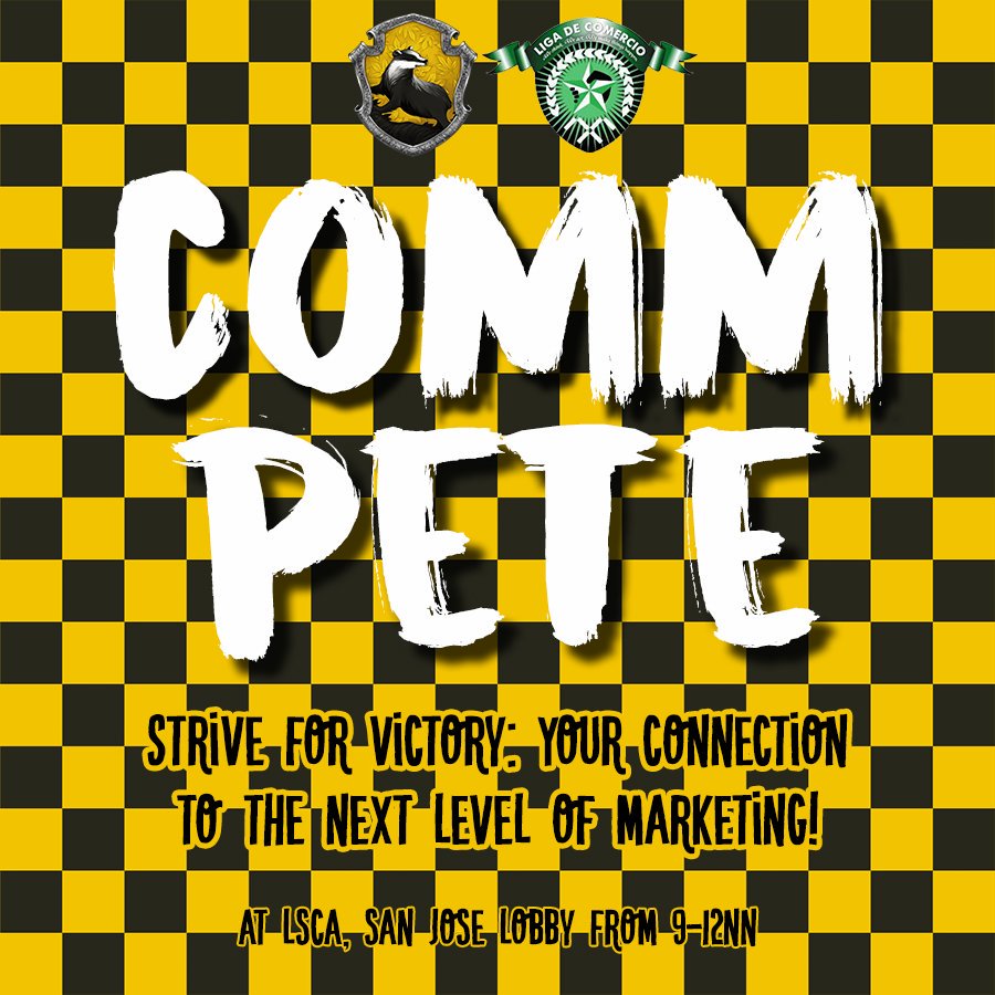 officialldcjma's tweet photo. We've teamed up with the house that's known for its hardwork &amp; dedication! Join us and the Hufflepuffs tomorrow for our 1st GA! 💛 https://t.co/9sQ2GG9bcf