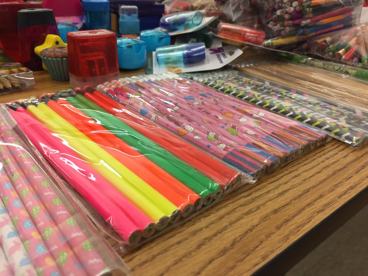 We're celebrating Drive for Supplies, which provides free school supplies for students. Nearly 5,000 lbs of supplies were donated this year.