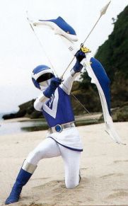 超獣戦隊ライブマン」ブルードルフィン・岬 めぐみ。科学アカデミア