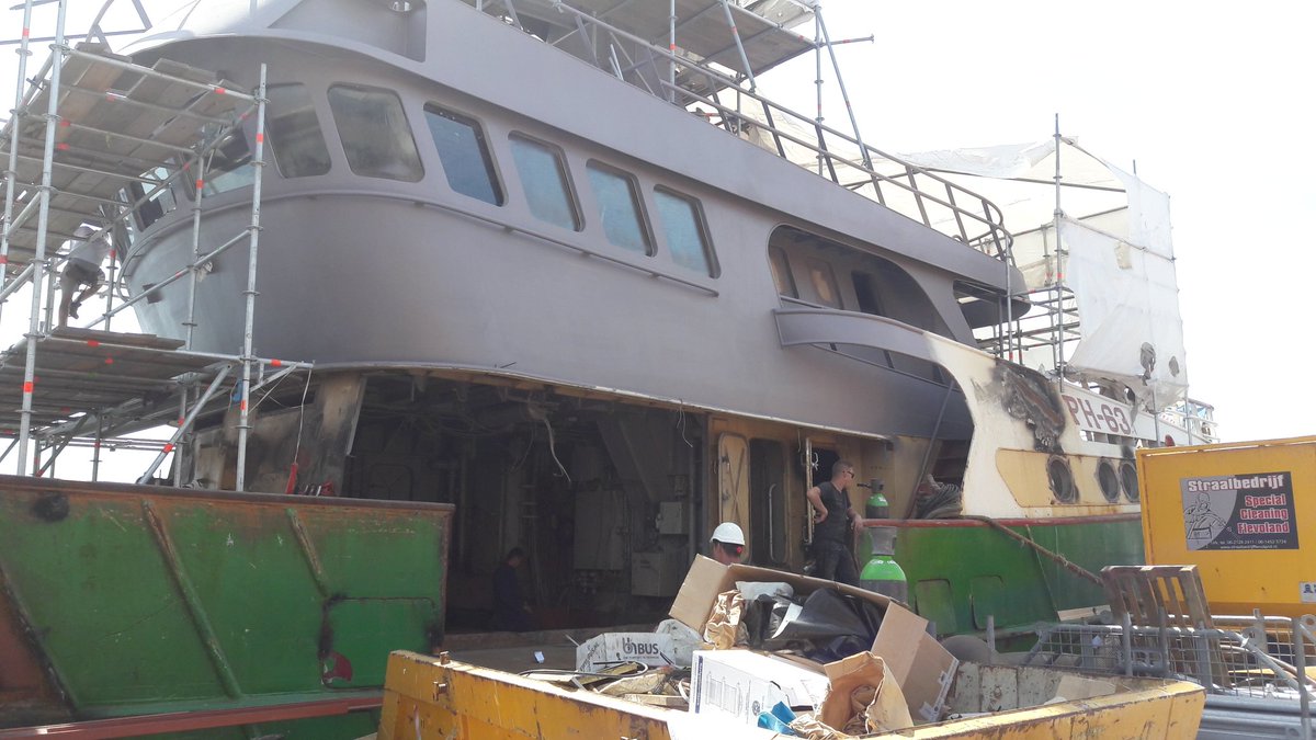 Zo die is weer schilder klaar