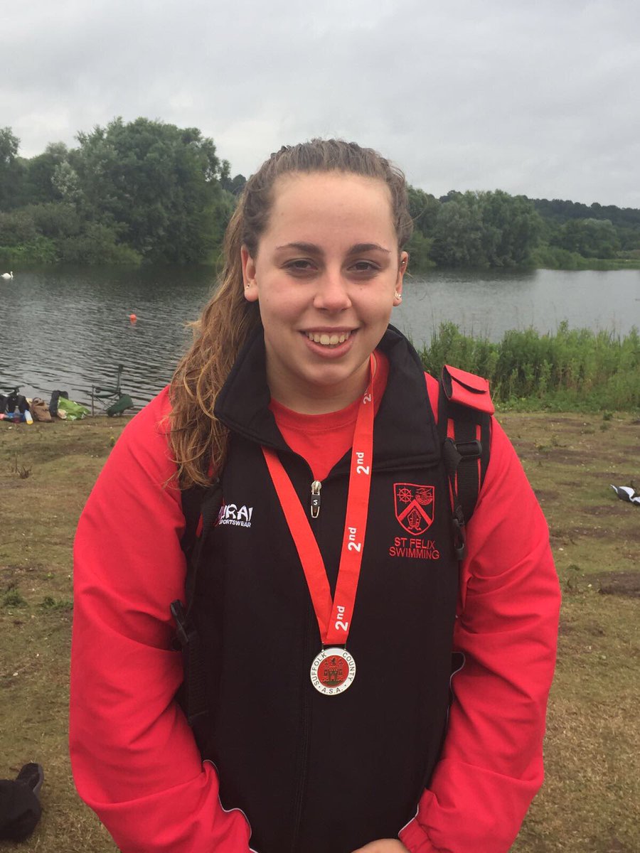 Stfelixswimming's tweet image. Congratulations to Maddie on qualifying for the Swim England National Open Water 5km. Well done! #teamstfelix