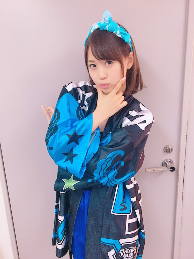 ステージから法被着てんの見えて嬉しかったぞー！！！ありがとねー