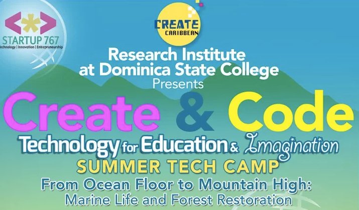 13 Kalinago children start this 2 week STEM camp today sponsored by SMP, OAS &amp; Practical Skills! <a href="/SalybiaMission/">Salybia Mission</a> <a href="/RossMedSchool/">Ross Med School</a>