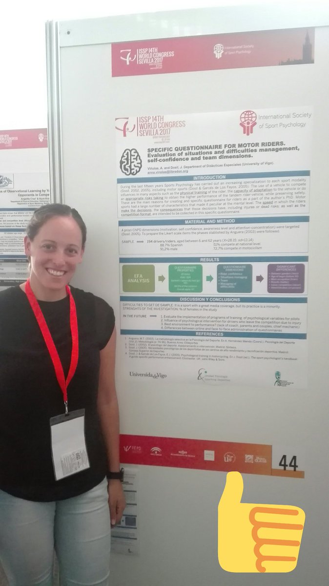 Presentant un resum de la #tesidoctoral a la sessió de #posters del <a href="/issp2017/">ISSP WC 2017 Seville</a> #repteassolit #phd