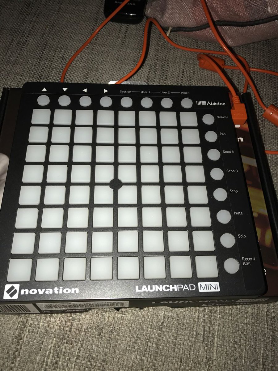 Paulhutchdj's tweet image. New toy for the studio @WeAreNovation #launchpadmini