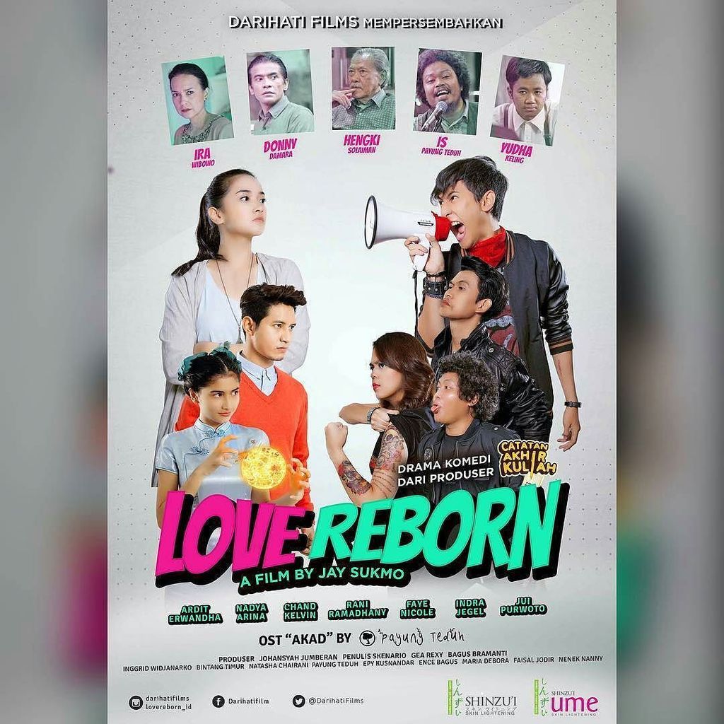 <a href="/darihatifilms/">DHF Entertainment</a> .
.
🎞🎥 -  Poster Teaser Film Love Reborn.

Drama komedi pencarian kisah Masa lalu yang belum usai.
… ift.tt/2u1oTzW