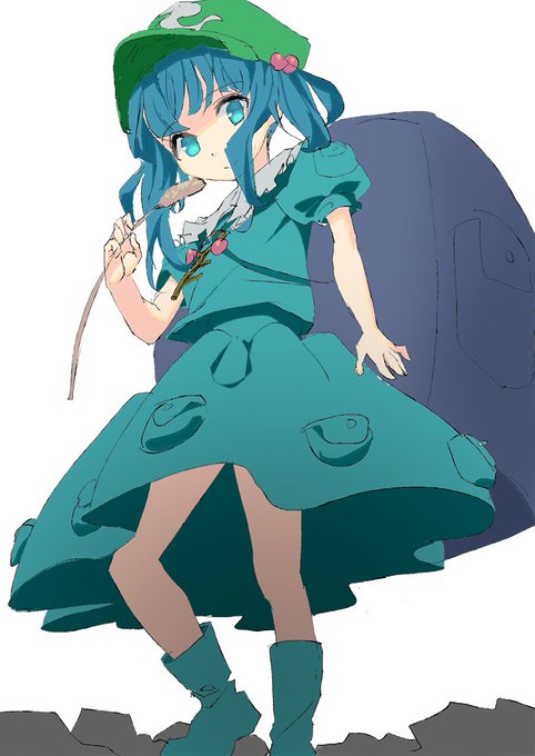 #深夜の真剣お絵描き60分一本勝負
にとり 