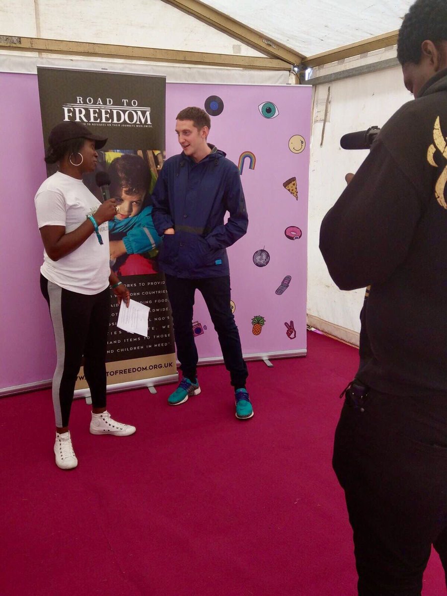 RoadToFreedom_'s tweet photo. Thank you to @KuruptFM @TODDLAT @RISKYROADZ & @JAppiahMusic for their interviews at @LoveboxFestival #RoadToFreedom #Lovebox2017 https://t.co/Ssc2eH0HlC