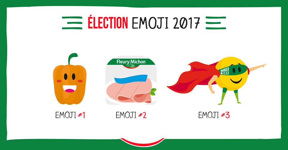 C'est le #WorldEmojiDay 🎉 😍 Pour l'occasion, nous avons créé nos propres emojis du #MangerMieux ! Mais lequel choisir ? A vos votes !