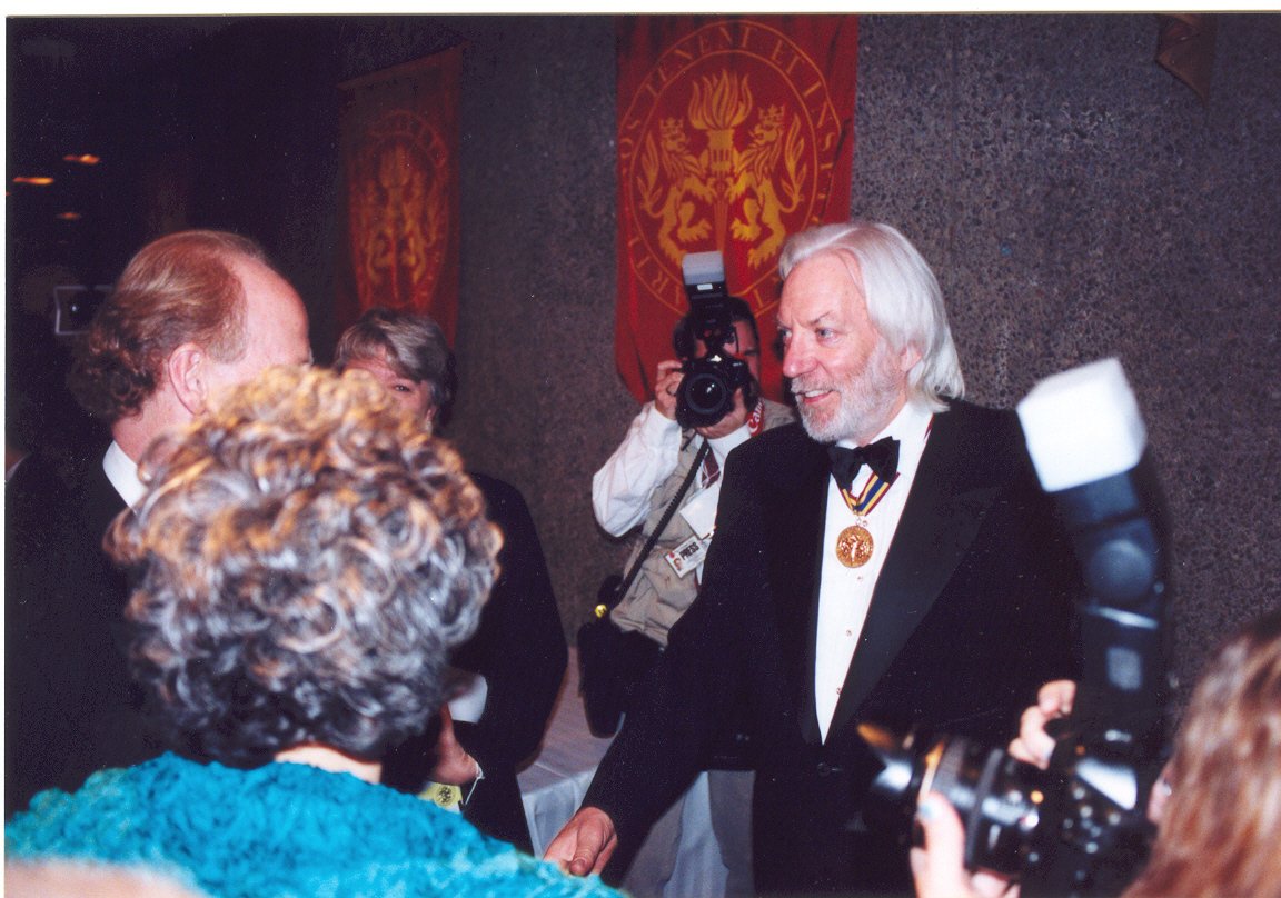 Happy Birthday to laureate Donald Sutherland! 
Photo: GGPAA Archives 