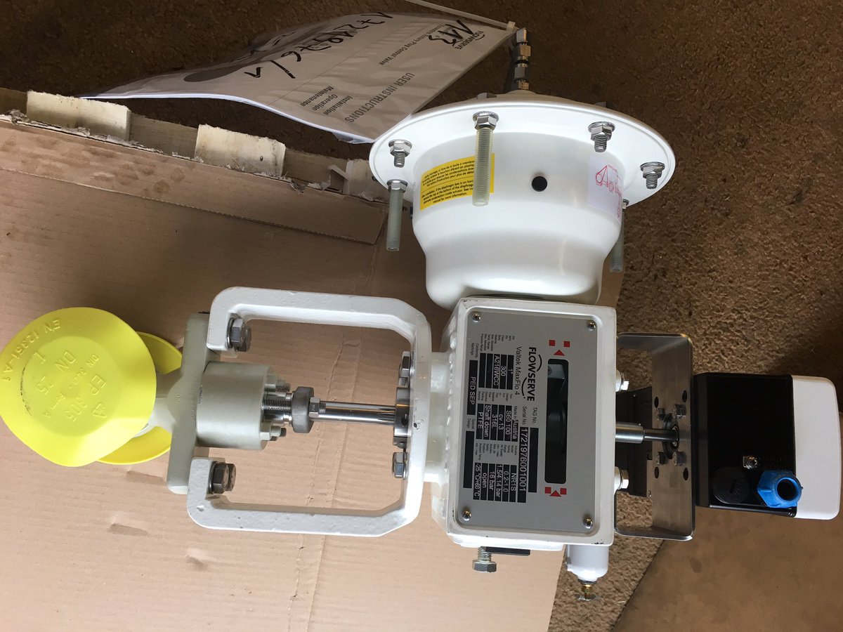 JMProControl's tweet photo. Control Valve heading out today #valve #flowserve #valveindustry https://t.co/mllBUFS4nE