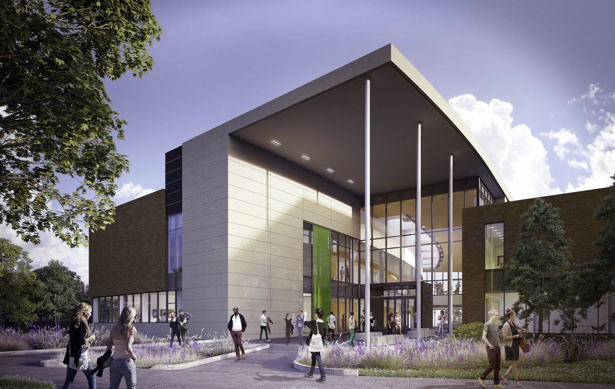 facilitiesmsu's tweet photo. The @MSUBroadCollege pavilion is underway! #msuconstruction #SpartansWill | more info: https://t.co/ynibg5zd3k https://t.co/3JS2TVT0jv