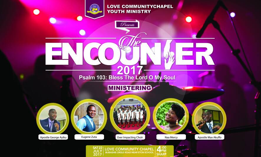 The_KKZ's tweet photo. Y'all invited to this praise and worship program -THE ENCOUNTER. Come and be blessed on Saturday at Love Community Chapel.🔥❤ #Encounter2017 https://t.co/FcOJlCjA2m