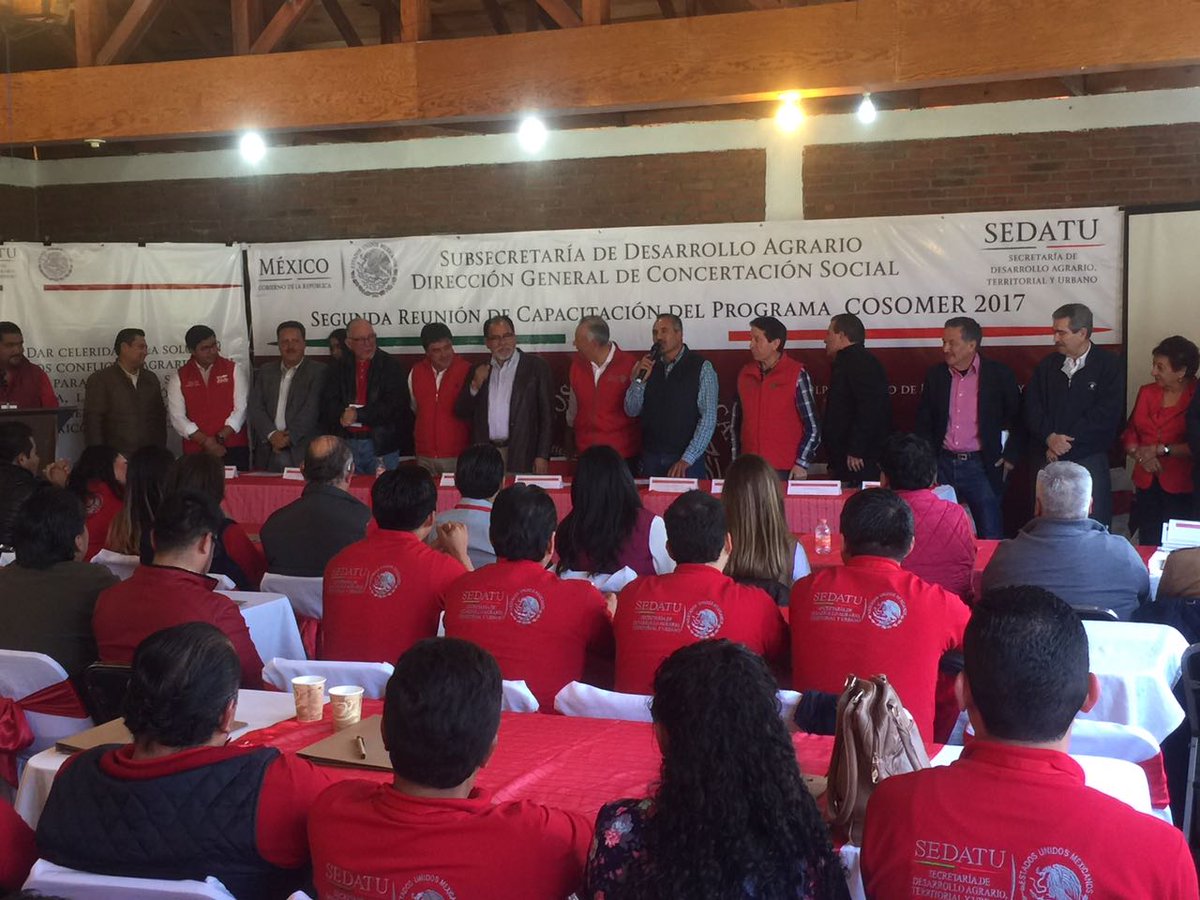 PAgraria's tweet photo. La Delegación #EdoMex participó y asistió a la segunda capacitación nacional del programa #COSOMER https://t.co/VHZ9tKbiZC