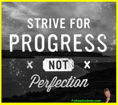 Stop waiting until you get something perfect, DO something and you will get better....