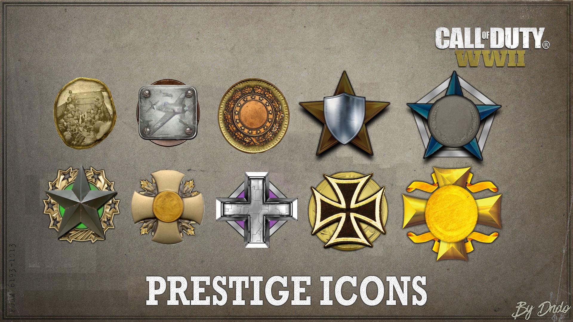 Fan Made Call of Duty WW2 Prestige Icons! imgur.com/a/L5KGz. https. 