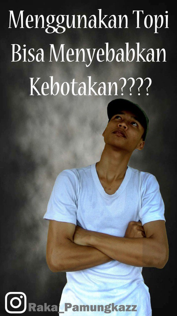 SPoetradj's tweet photo. Kebotakan dapat disebabkan oleh penggunaan topi lho https://t.co/za4cO4eyl7 https://t.co/DFtYVSgvaV