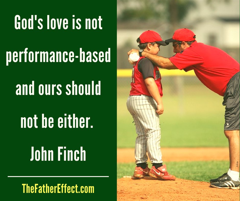 thefathereffect's tweet image. God's love is not performance-based &amp;amp; ours should not be either. @johnpfinch  #TheFatherEffect