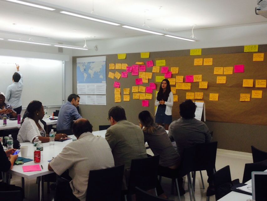 ObservaDESCA's tweet photo. So many ideas and colleagues from all over the world in the 2nd strategic meeting of the @Right2CityGP in NY. Thanks @rosaluxnyc @Diplocat https://t.co/A0s6OWstmn