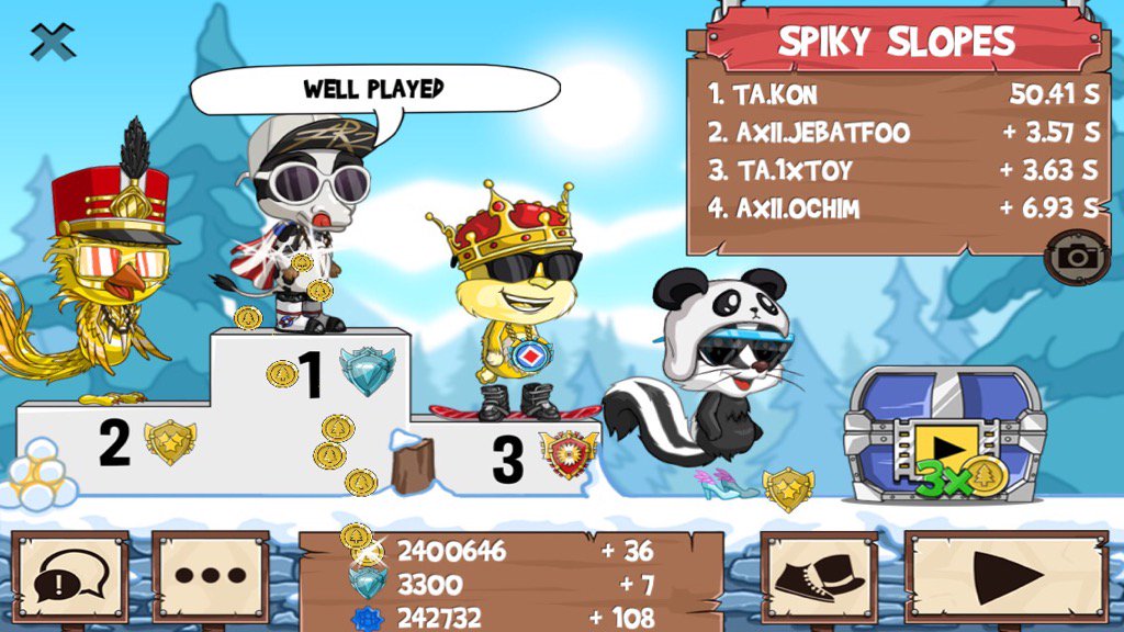 Kon_Azhar's tweet photo. Get on my level, son! #funrun2 #JebatFoo #1XTOy #OCHIM https://t.co/BvHUoW8syp