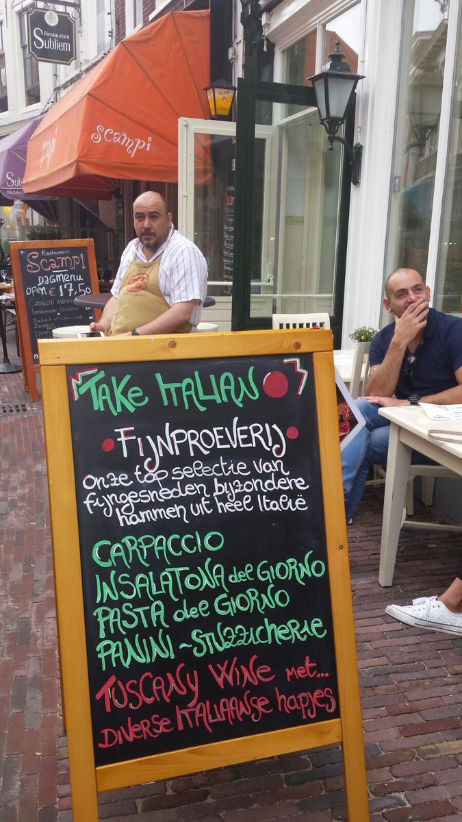 TakeItalian's tweet image. #yesyoucan.... eat our best quality today cause we are open , kleine houtstraat 40 @NieuwHaarlem @_Haarlem @HaarlemXL @HaarlemCityBlog